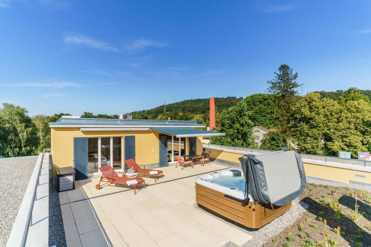 Kurhotel Im Park Schinznach Bad Exteriör bild